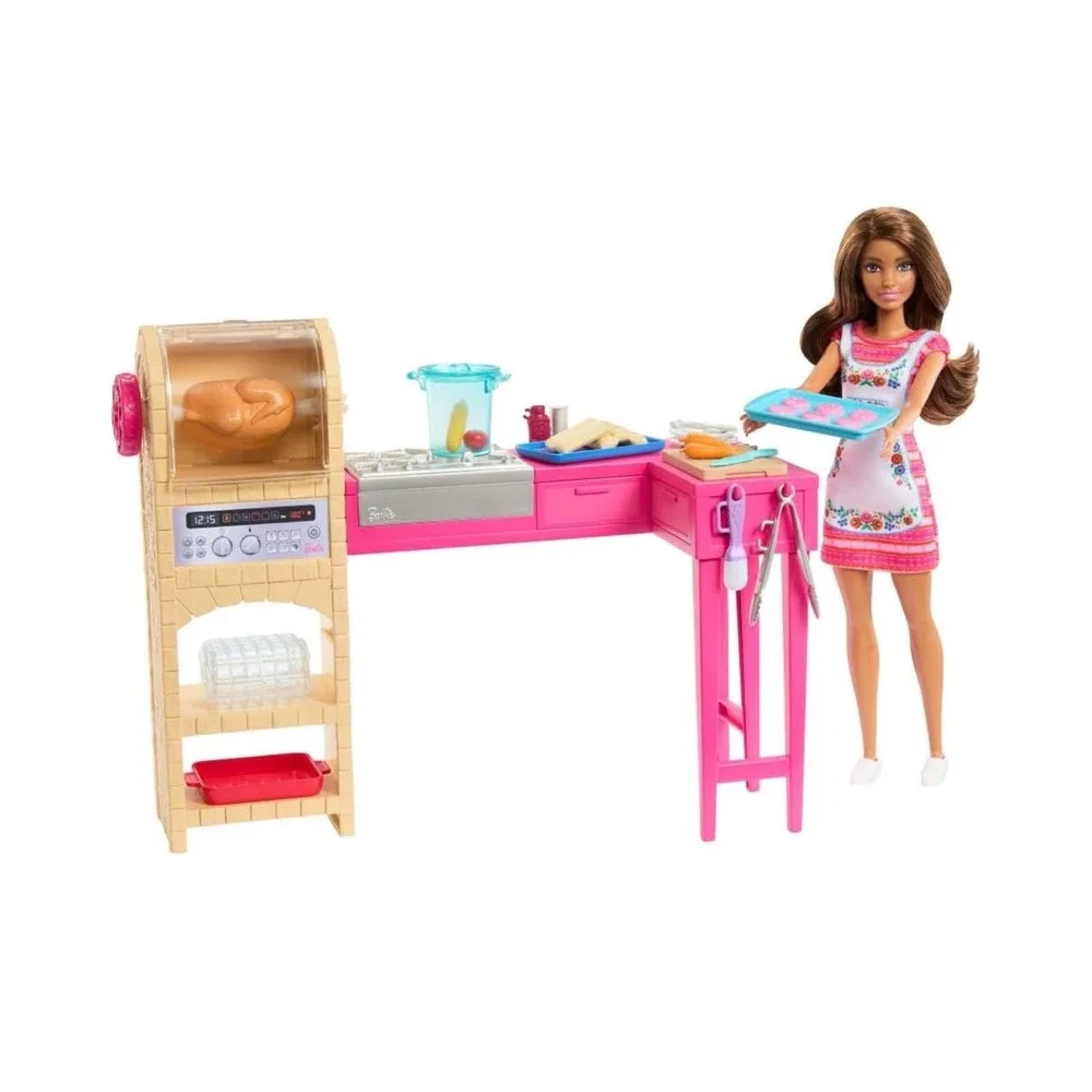 Barbie Recipe for Friendship Teresa Doll Kitchen Accessories ColorChange Cookies